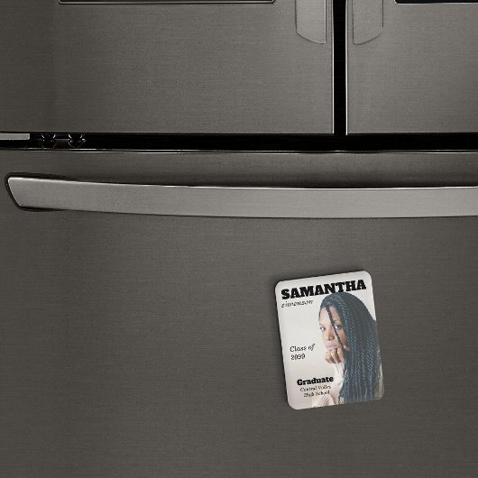 ドラマチック・マガジン風卒業式 マグネット