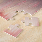 ドラマティックさくらんぼの花の木のアート ジグソーパズル (側面)