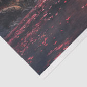 ドラマティックさくらんぼの花の木の芸術のデコページ 薄葉紙 (詳細)