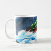 ドラマティックアイランドパラダイスコーヒーマグ コーヒーマグカップ (左)