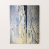 ドラマティッククラウドサンセットピスモビーチカリフォルニア写真 ジグソーパズル (縦)