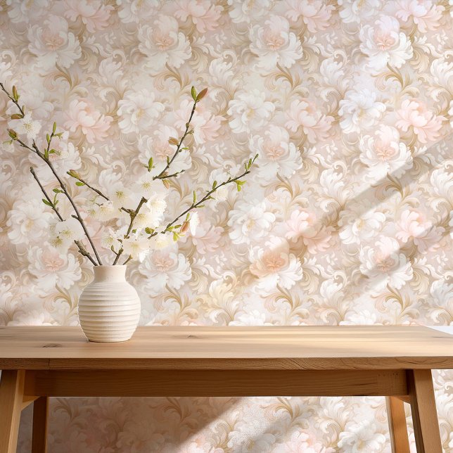 ドラマティックフローラソフトバラ金ゴールドV1 ID1050 壁紙 (クリエイターアップロード済み)