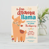 ドラマフリー ラマ 感謝祭 クリーム 招待状 (スタンド正面)