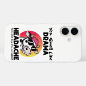 ドラマヘッドエイク皮肉な牛の贈り物のような匂い Case-Mate iPhoneケース (裏面 (横))