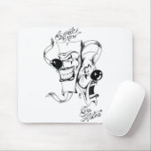 ドラママスクスマイルが後で泣く マウスパッド (マウス)