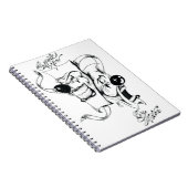 ドラママスクスマイルが泣き出す ノートブック (右側)