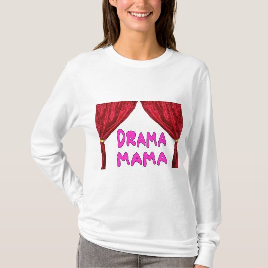 ドラマママ Tシャツ (正面)