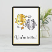 ドラママ遊スク付き学校招待状 招待状 (スタンド正面)