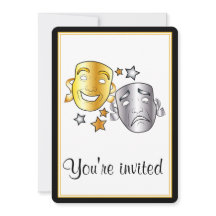 ドラママ遊スク付き学校招待状