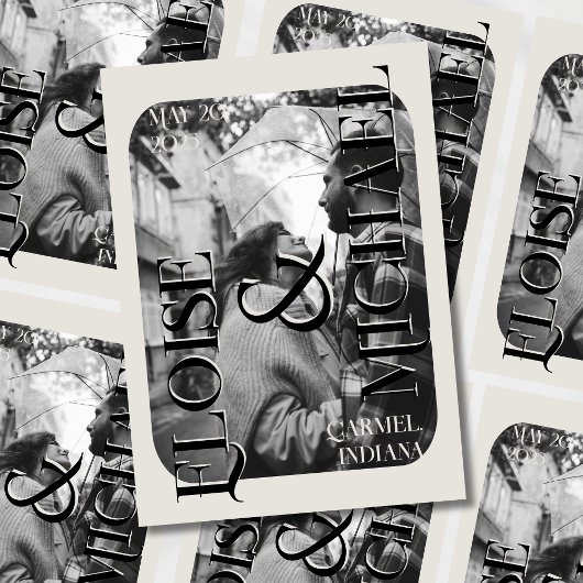 ドラマモダンル写真の保存日時 招待状