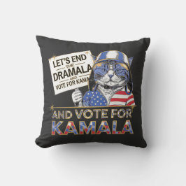 ドラマラを終えてカマラに投票 クッション