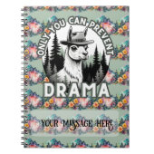 ドラマラマの森を防ぐのはあなたのみ ノートブック (正面)