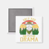 ドラマラマキャンプヴィンテージF マグネット (正面/裏面)