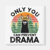 ドラマラマキャンプヴィンテージTを防止できる マグネット (正面)