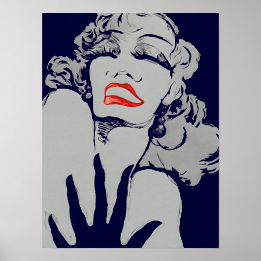 ドラマリップカラー変更~ポスター16x12 ポスター (正面)