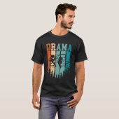 ドラマレトロヴィンテージ Tシャツ (正面フル)