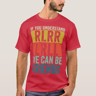 ドラマーおもしろいパラディドルレトロドラムセット1 Tシャツ