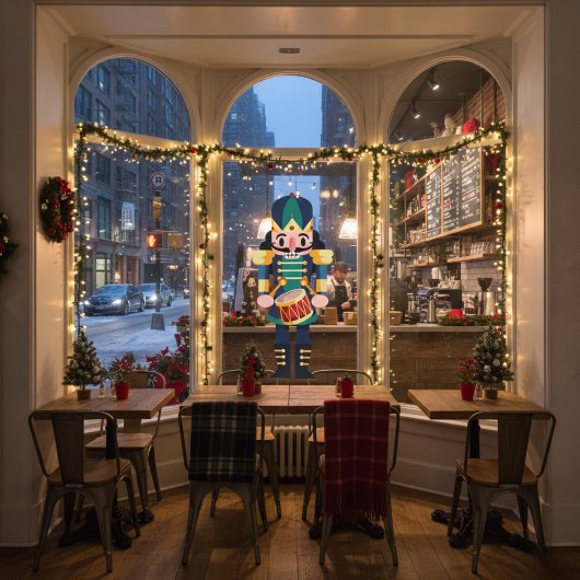 ドラマーくるみ割り窓にしがみつく ウィンドウサイン