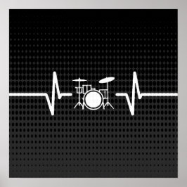 ドラマーにピッタリのプレゼント。 ポスター