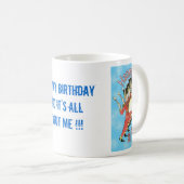 ドラマーのお誕生日おめでとう コーヒーマグカップ (正面右)