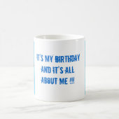 ドラマーのお誕生日おめでとう コーヒーマグカップ (中央)