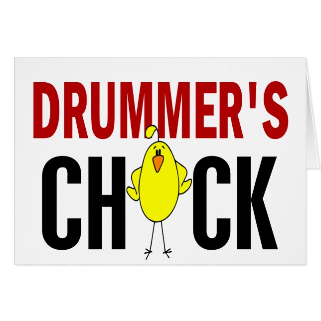 ドラマーのひよこ1 (正面横)