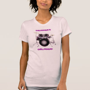 ドラマーのガールフレンド Tシャツ
