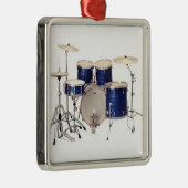 ドラマーのクリスマスオーナメント メタルオーナメント (右)