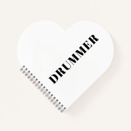 ドラマーのスパイラルノート ノートブック