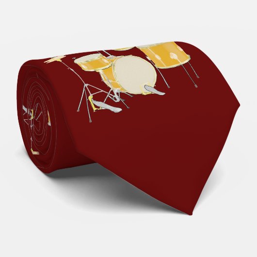 ドラマーのタイ ネクタイ (ロール)