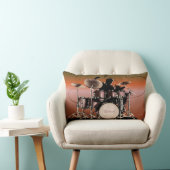 ドラマーのドラムによって置かれる枕 ランバークッション (椅子)