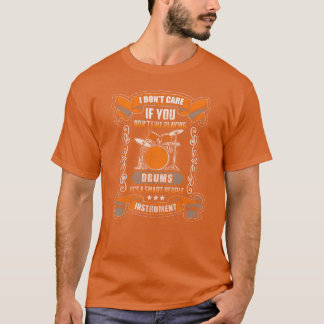 ドラマーのドラム 楽器 ミュージック バンド フレンド Tシャツ