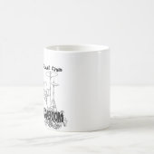ドラマーのビート コーヒーマグカップ (中央)