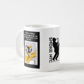 ドラマーのマグ コーヒーマグカップ (正面左)