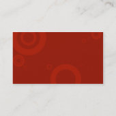 ドラマーのリングや輪 名刺 (裏面)