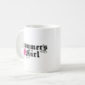 ドラマーの女 コーヒーマグカップ (正面左)