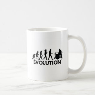 ドラマーの進化 コーヒーマグカップ