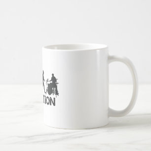 ドラマーの進化 コーヒーマグカップ