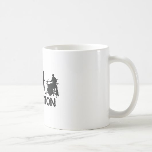 ドラマーの進化 コーヒーマグカップ (右)