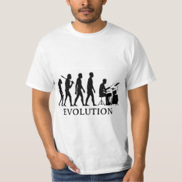 ドラマーの進化 Tシャツ