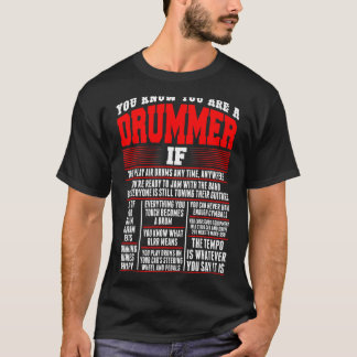 ドラマーよもしり空気遊太鼓Musi Tシャツ