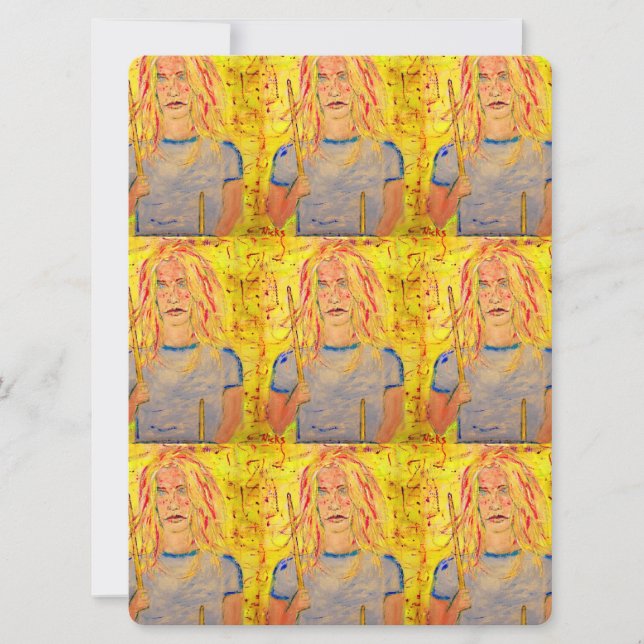 ドラマーカッコいいガール (正面)