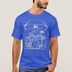 ドラマーギフトダヴィンチドラムスケッチが~に出席 Tシャツ