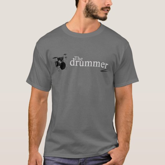 ドラマークールのスタンプ Tシャツ (正面)