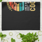 ドラマーパパ キッチンタオル (折り畳み)