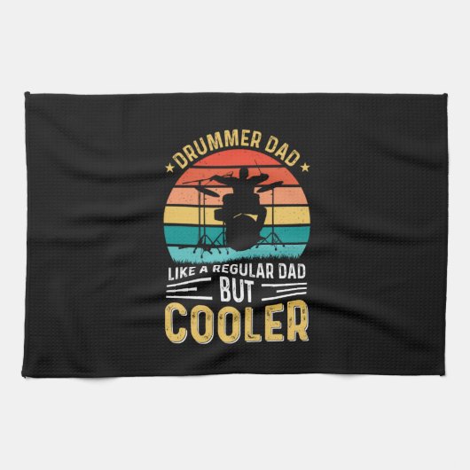 ドラマーパパ キッチンタオル (横)