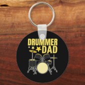 ドラマーパパ キーホルダー (正面)