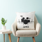 ドラマーパーソナライズされた クッション (椅子)