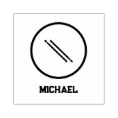 ドラマーパーソナライズされた ラバースタンプ (インプリント)