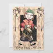 ドラマーボーイクリスマスカード シーズンカード (正面)